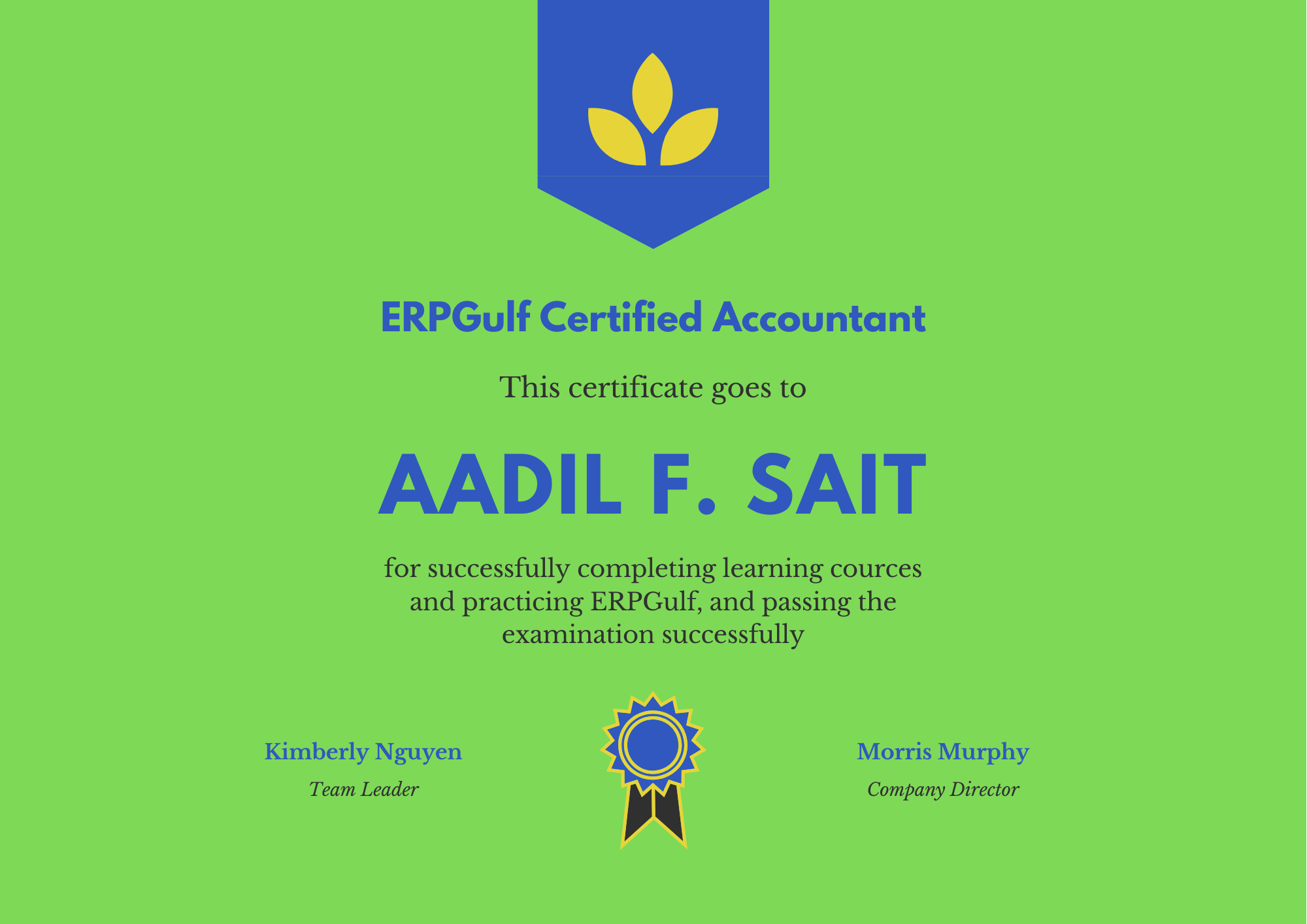 Get certified on ERPGulf - Cover Image